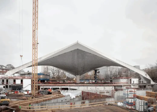 Alsterschwimmhalle, Hamburg, Đức paraboloid hyperbol