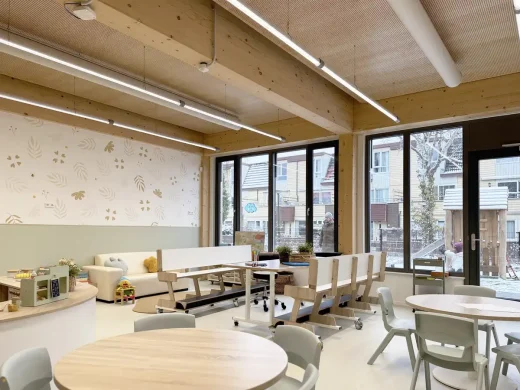 Thiết kế nội thất tòa nhà Basisschool Wisperweide Amsterdam