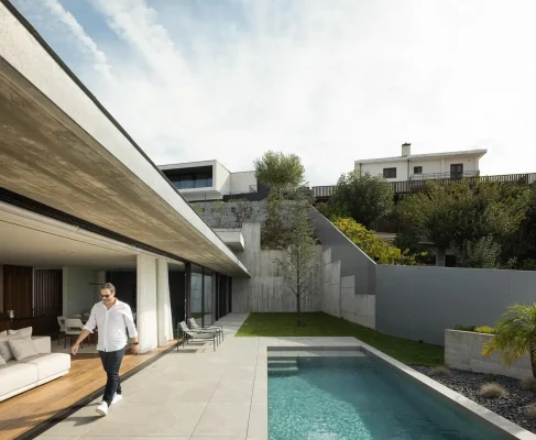 Biệt thự hiện đại Casa A Braga Bồ Đào Nha