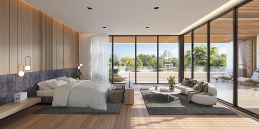 Bộ sưu tập Casa Coral Marea trong phòng ngủ Miami Belle Meade