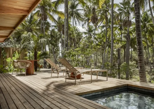 Dự án kiến ​​trúc Casa Daia Bungalows Đông Bắc Brazil