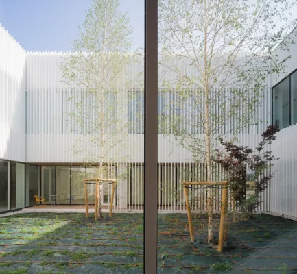 Trung tâm đổi mới ngũ cốc Navarra Tây Ban Nha Kiến trúc thương mại