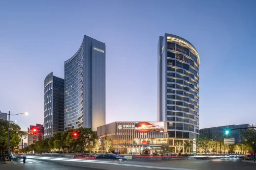 Expo Place Thượng Hải tòa nhà Trung Quốc buổi tối