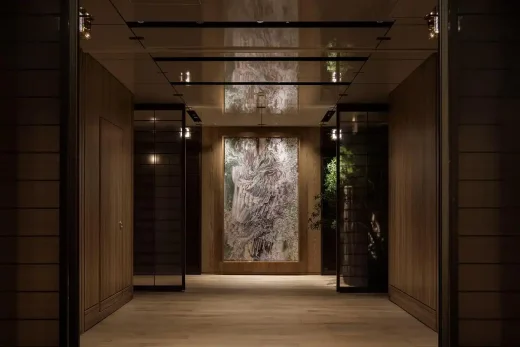 Phòng chờ Câu lạc bộ Hyatt Regency Thành phố Shinjuku Nhật Bản Kiến trúc