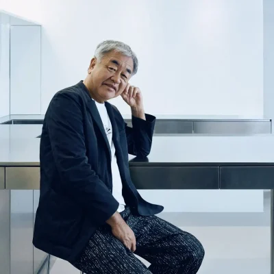 Japanese architect Kengo Kuma