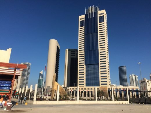 Tháp Baitak từ phía Tây