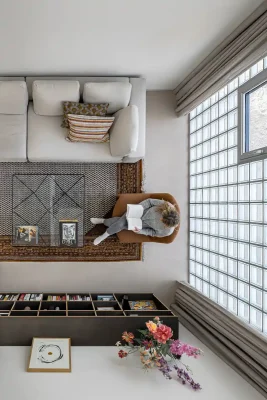 Nội thất hiện đại của Hà Lan nhìn từ trên xuống