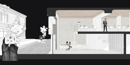 Thiết kế nội thất L'OR Boutique Cafe Lviv Ukraine