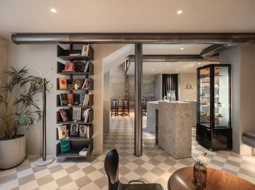 Thiết kế kiến trúc L'OR Boutique Cafe Lviv Ukraine