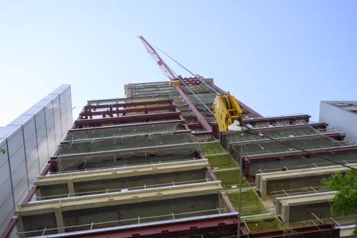 Metropolitan Village Taipei Xinyi-Wenchang Residence cất nóc