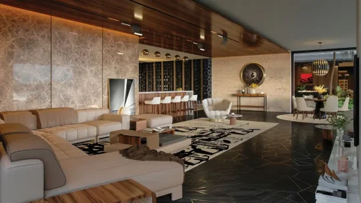 Thiết kế nội thất Miami Beach Villa Fl USA