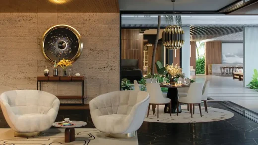 Miami Beach Villa Fl thiết kế nội thất song lập sang trọng