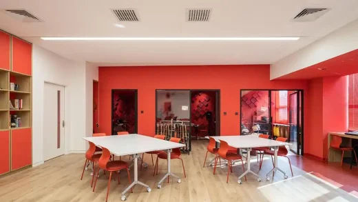 Phòng học Âm nhạc tại dự án kiến ​​trúc trường học Trung Quốc The Western Academy of Beijing China