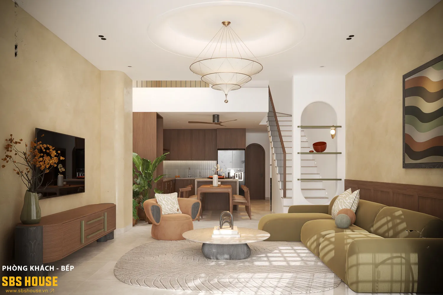 Công trình theo đuổi tinh thần hiện đại, xanh thoáng và công năng tối ưu, mang đến không gian sống bền vững cho gia đình tại Đà Nẵng.