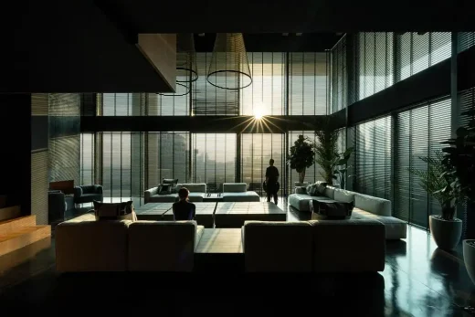 Nội thất căn hộ penthouse Noir Matière Dubai UAE