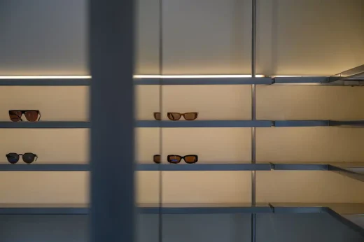 Thiết kế đơn vị bán lẻ Optica Galvan Buenos Aires Argentina