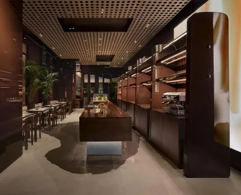 ORIGAMI Trải nghiệm tiệm bánh giác quan Thiết kế nội thất Tersane Istanbul