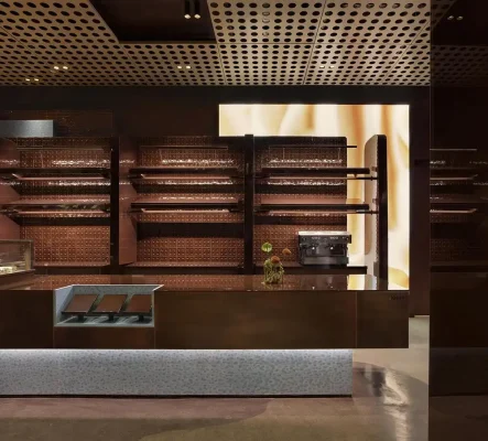 ORIGAMI Trải nghiệm tiệm bánh giác quan Thiết kế kiến trúc Tersane Istanbul