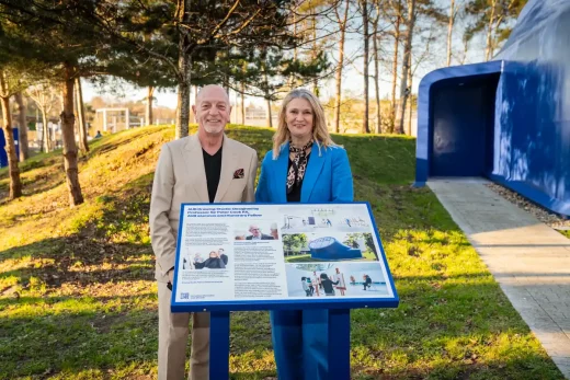 Xưởng vẽ Paul Kinvig và Lisa Mann tại Đại học Nghệ thuật Bournemouth