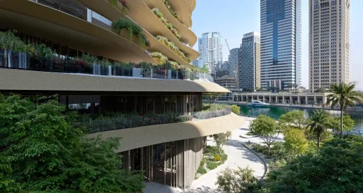 Wedyan Dubai Canal waterfront residences balconies