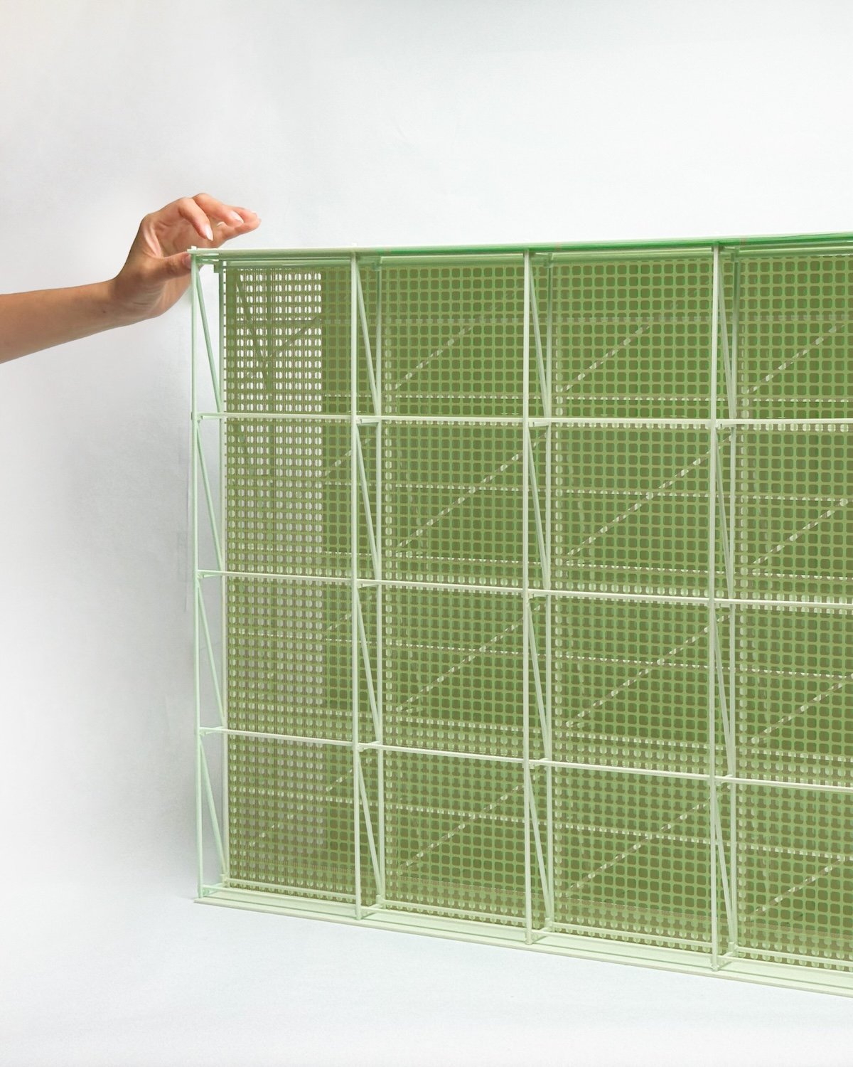 giàn giáo Prada New York.