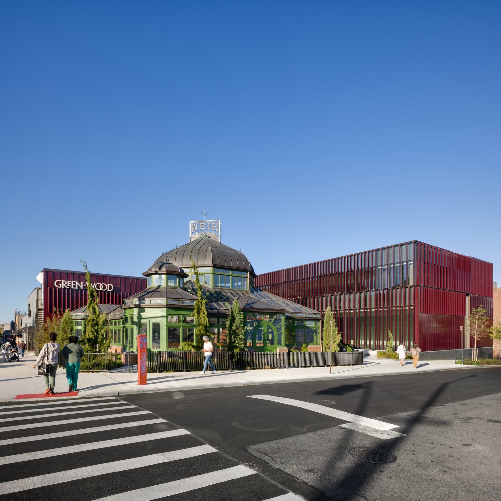 Nhà Xanh tại Nghĩa trang Green-Wood.