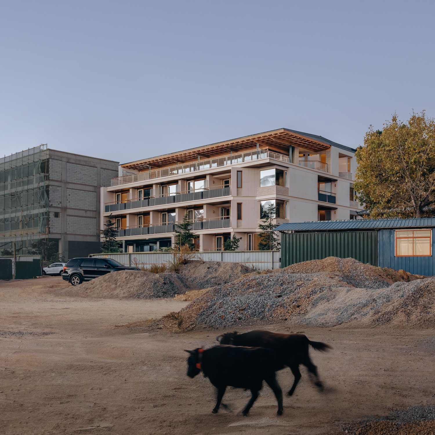 Khách sạn núi tuyết Kawagebo.