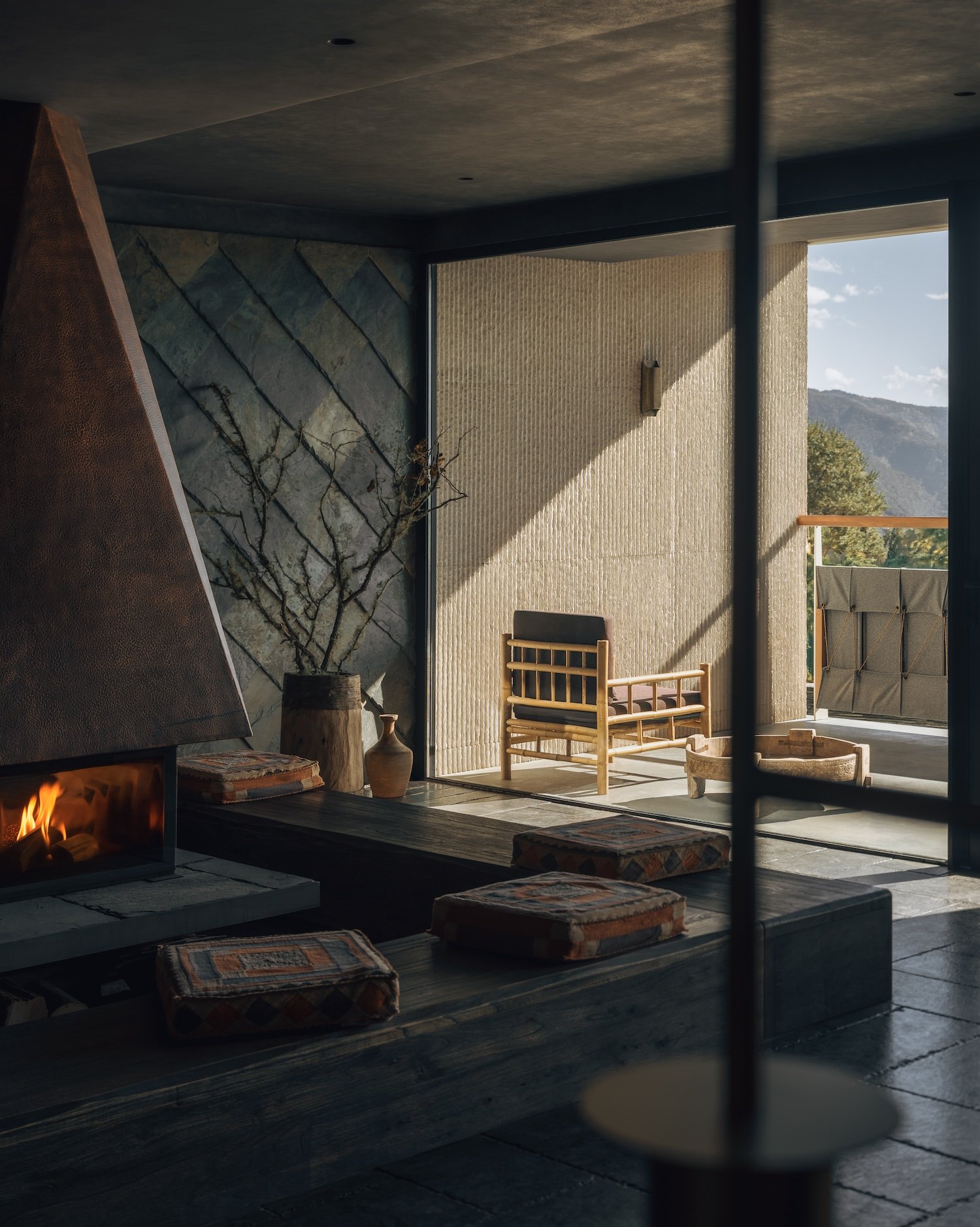 Khách sạn núi tuyết Kawagebo.