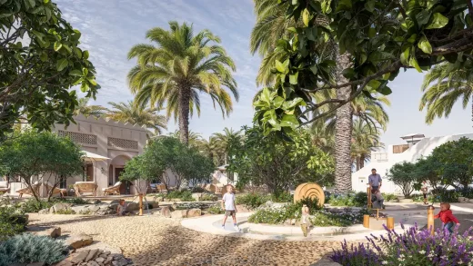 Al Ain Oasis Hub, kiến ​​trúc UAE của kiến ​​trúc sư Aedas