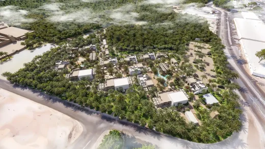 Al Ain Oasis Hub, thiết kế kiến ​​trúc UAE