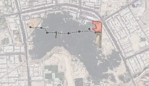 Sơ đồ địa điểm Al Ain Oasis Hub, Các Tiểu vương quốc Ả Rập Thống nhất