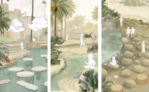 Al Ain Oasis Hub, cảnh quan sông ngòi của Các tiểu vương quốc Ả Rập thống nhất