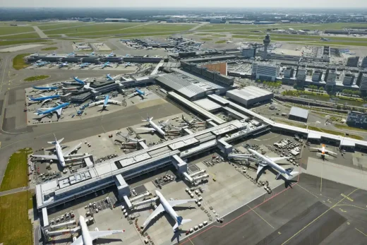 Sân bay Amsterdam Schiphol Đổi mới Hà Lan