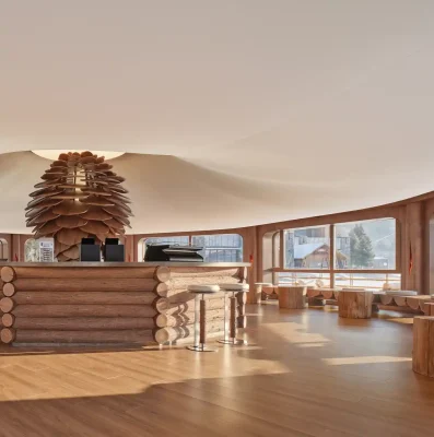 Không gian trải nghiệm du lịch Arc'teryx Alpine Cửa hàng nghỉ dưỡng tỉnh Cát Lâm