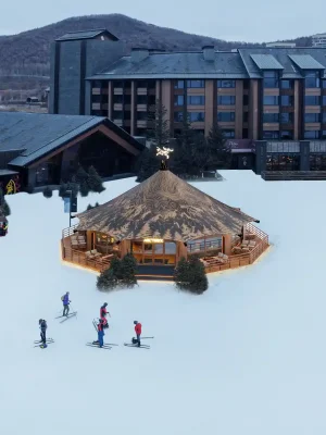 Không gian trải nghiệm du lịch Arc'teryx Alpine Thiết kế kiến trúc tỉnh Cát Lâm