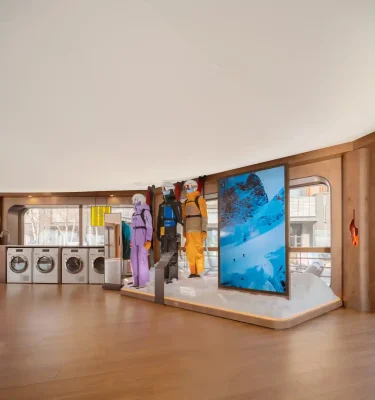 Không gian trải nghiệm du lịch Arc'teryx Alpine Kiến trúc tỉnh Cát Lâm