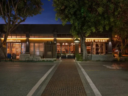 Đêm phát triển thiết kế thương mại Cafe Vivant Menlo Park San Mateo USA