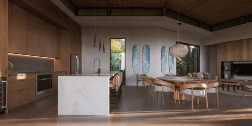 Nội thất tòa nhà sang trọng Casa Komorebi Bahía Ballena Costa Rica