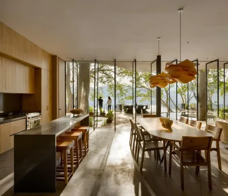 Nhà bếp Casa Santa María del Oro Nayarit Mexico