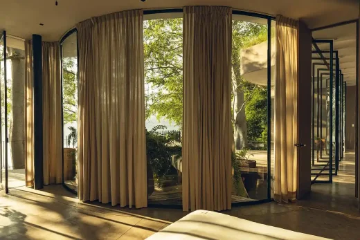 Ngôi nhà có cửa sổ tròn Casa Santa María del Oro Nayarit Mexico