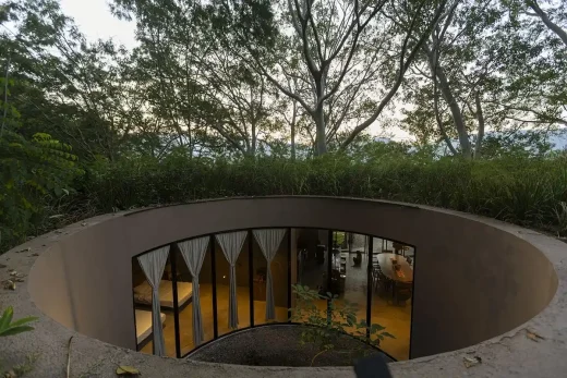 Casa Santa María del Oro Nayarit Mexico nhà có cửa sổ sân sân