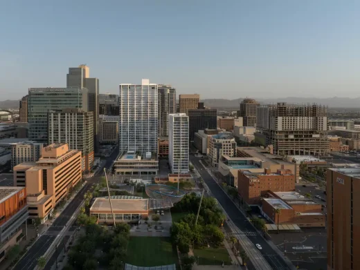 Thiết kế tòa nhà Central Station Phoenix thành phố