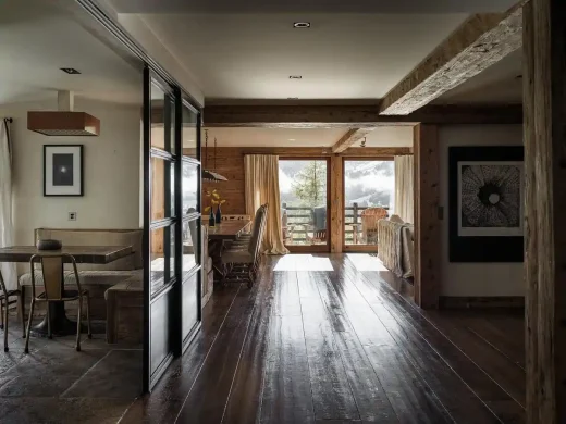 Nhà gỗ 1936 Val De Bagnes Valais Thiết kế nội thất Thụy Sĩ