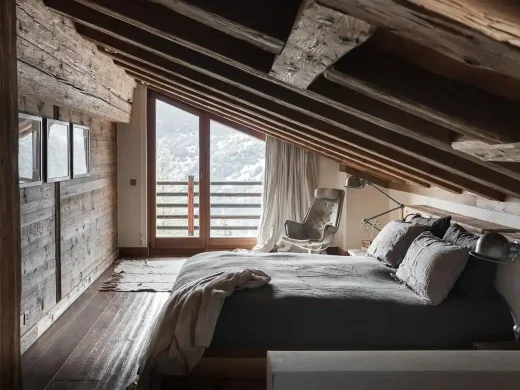 Nhà gỗ 1936 Val De Bagnes Thiết kế tòa nhà Valais Thụy Sĩ