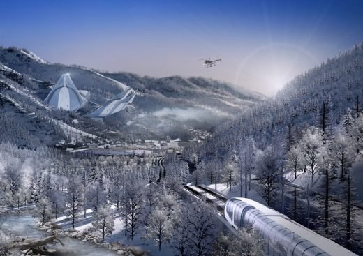 Tòa nhà nghỉ dưỡng trượt tuyết Trường Bạch Sơn