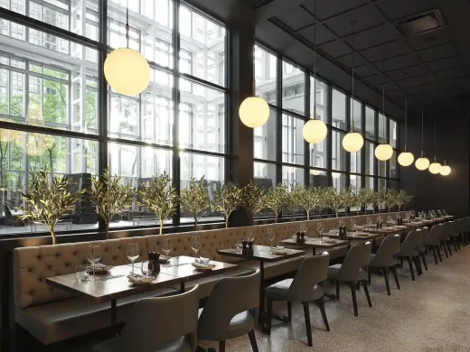 Quán bar Chez Lionel French Brasserie Quebec Canada