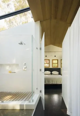 Cow Hollow Residence San Francisco California Phòng ngủ trên lầu