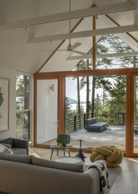 Doe Bay Retreat Đảo Orcas Sân trước Washington