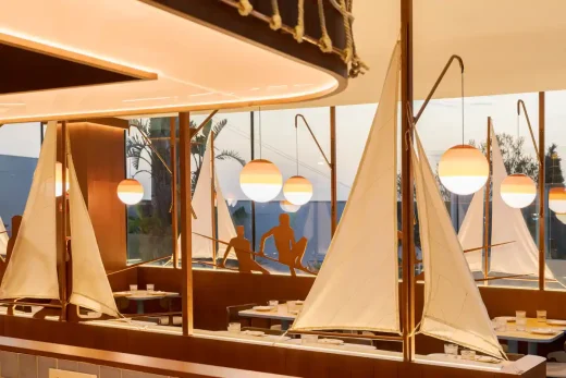 Nhà hàng El Mar Lisbon Bồ Đào Nha thiết kế nội thất