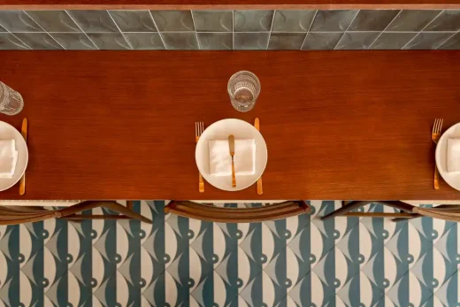 Chi tiết kiến trúc nhà hàng El Mar Lisbon Bồ Đào Nha